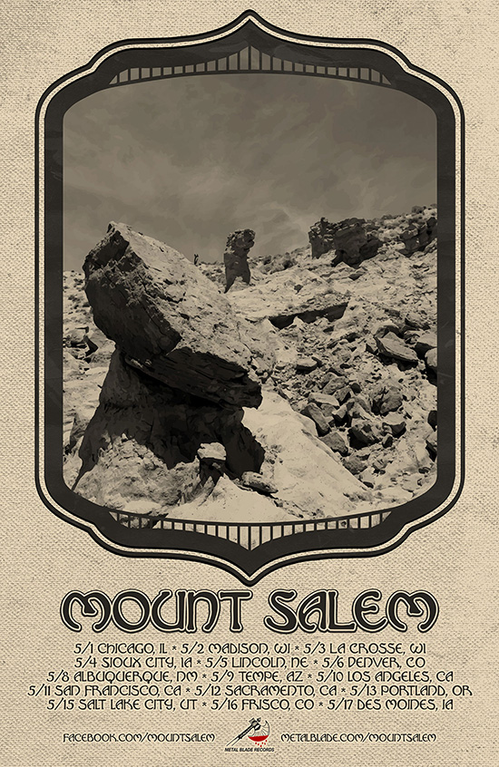  Blog Archive MOUNT SALEM Announce Headlining Tour Plans