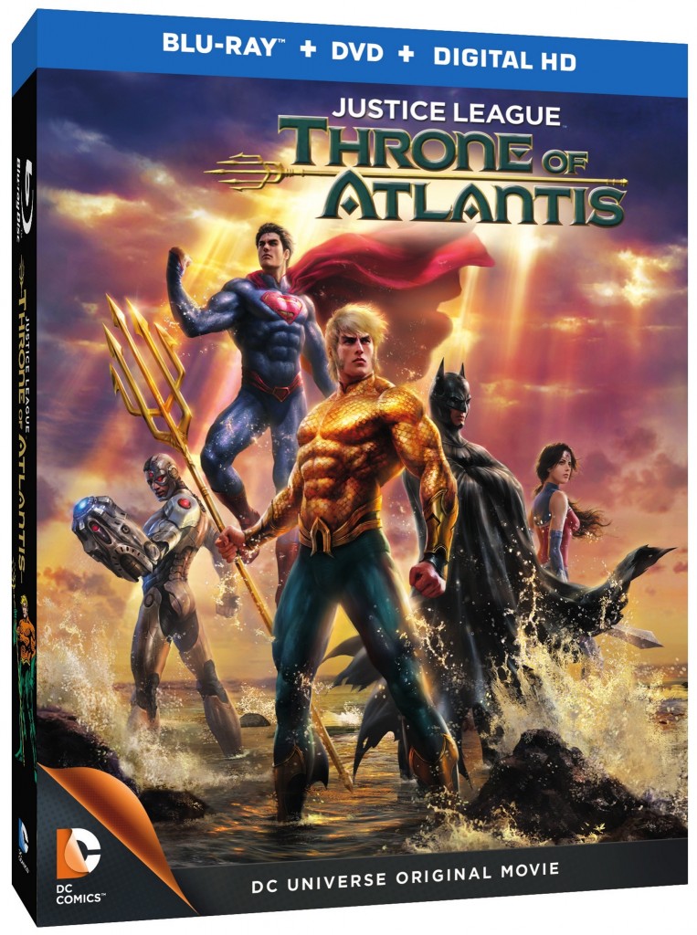 JL Throne of Atlantis-DVD