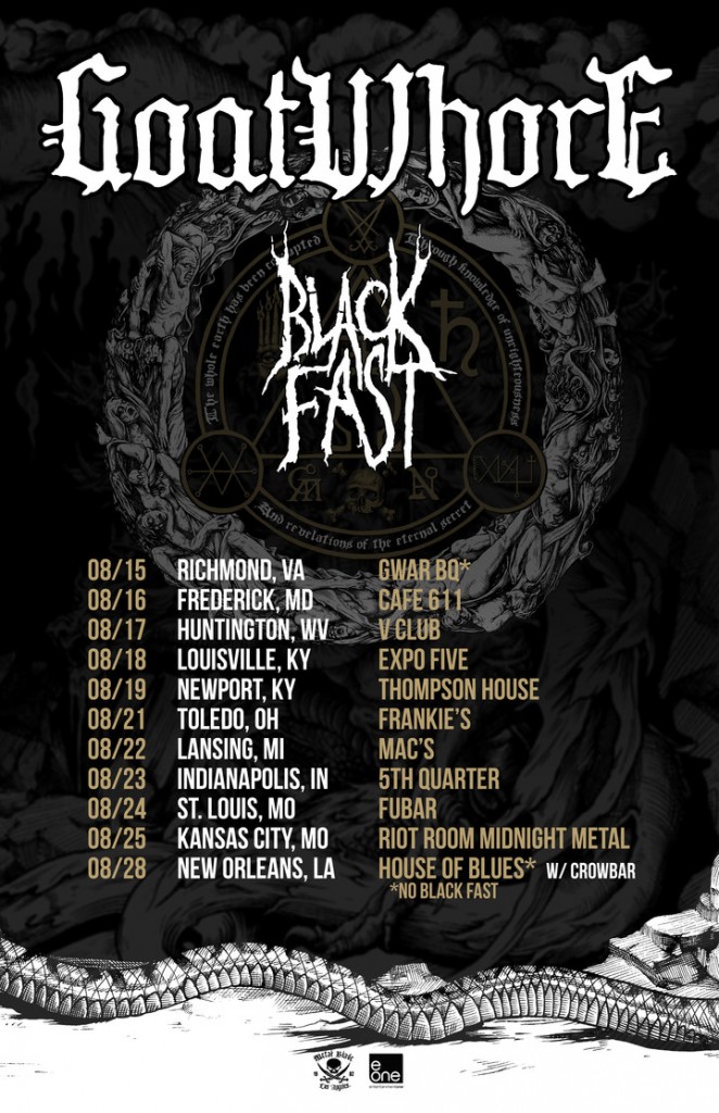 Goatwhore tour