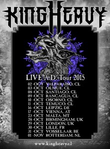 King Heavy tour