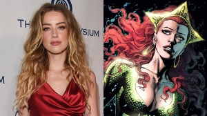 Amber Heard and Mera