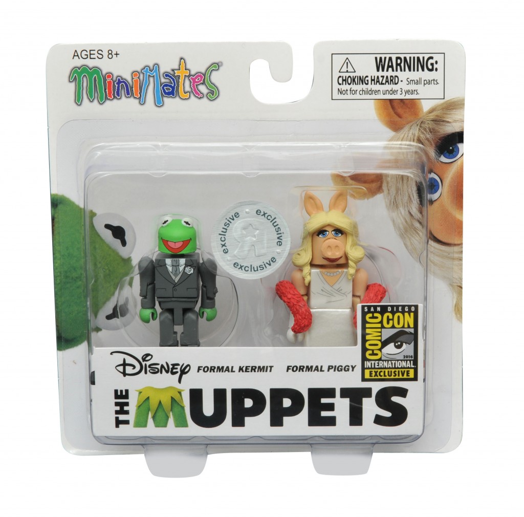 Muppets Minimates Exclusive Kermit and Miss Piggy 2-Pack (In Package)