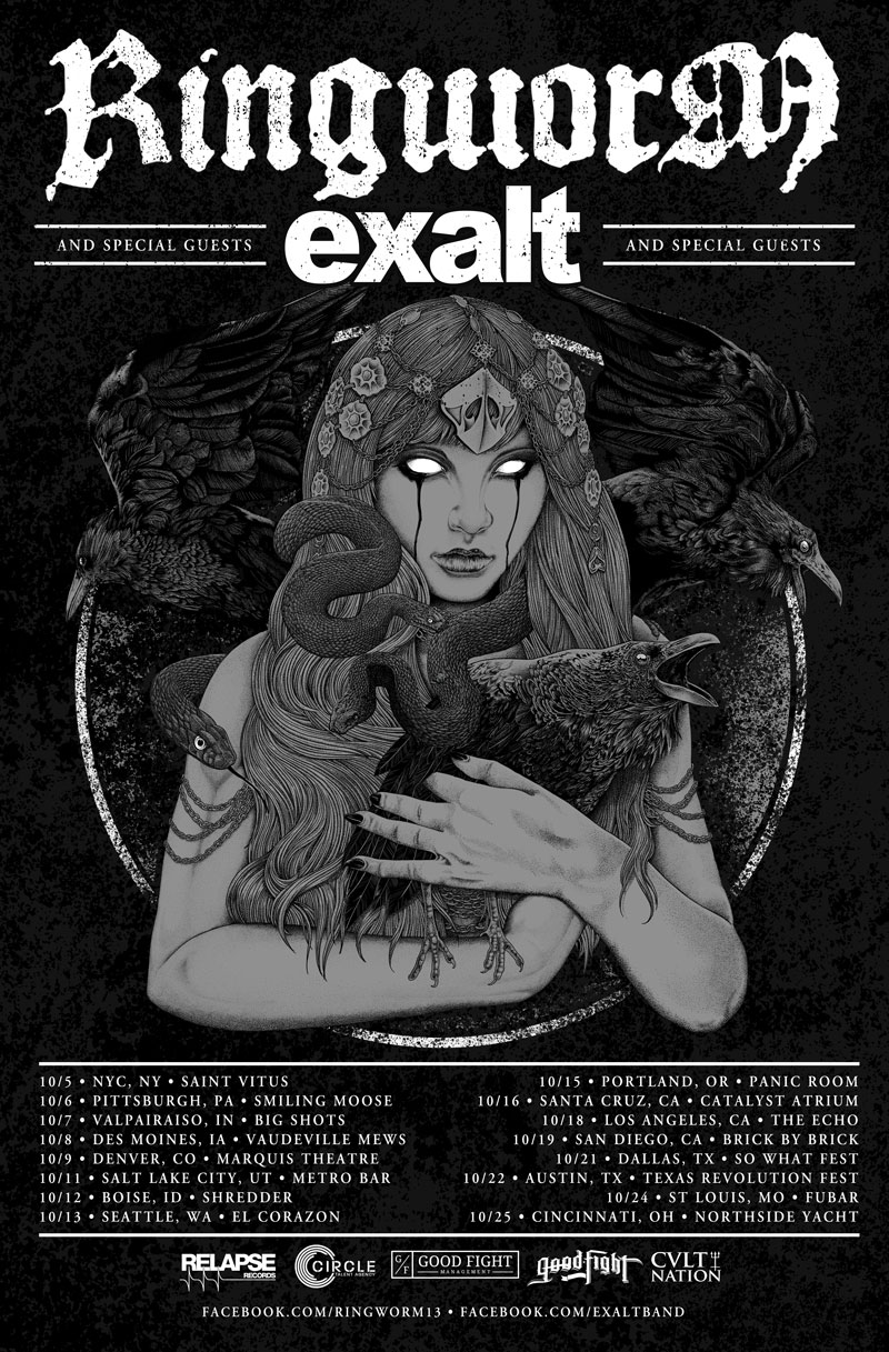  Blog Archive RINGWORM Announce US Tour Dates