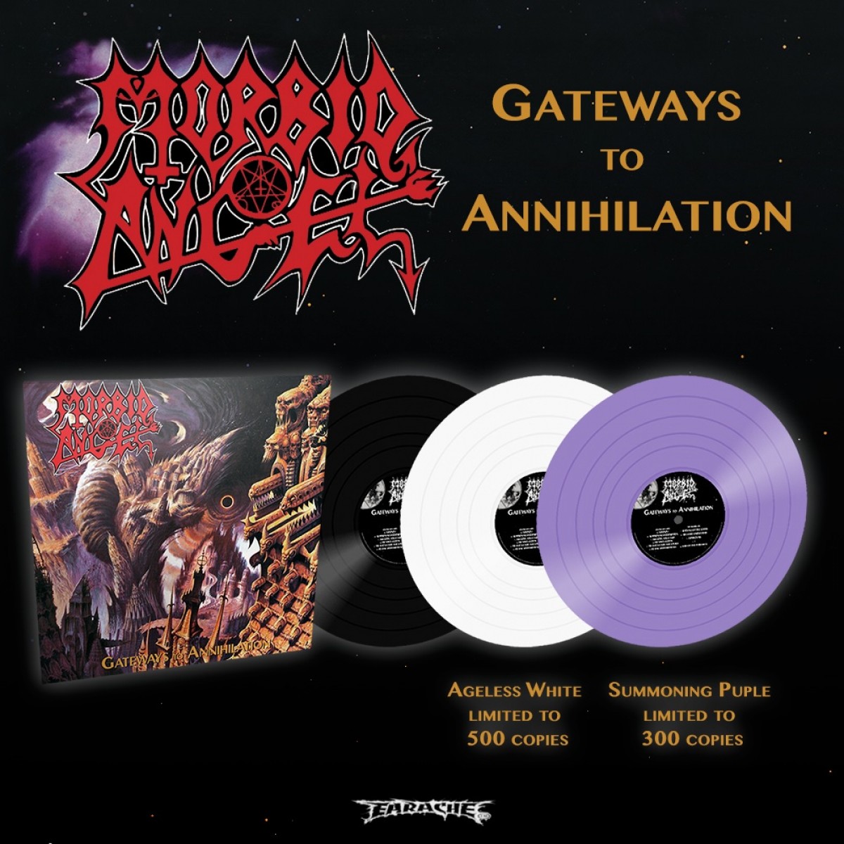 Blog Archive Morbid Angel re - issue Gateways To Annihilation Vinyl -
